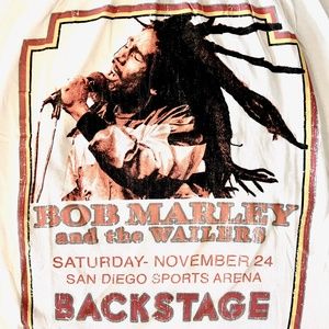 Bob Marley and the Wailers San Diego Sports Arena Nice Time T Shirt Sz XS